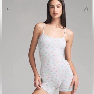 Skims Blue Valentines Romper